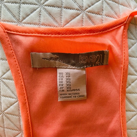 Forever 21 F21 • Pink Long Maxi Ruffles Dress XS - Picture 6 of 7